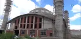 Ağrı'da Yapımı Devam Eden Ulu Cami'de İlk Cuma Namazı