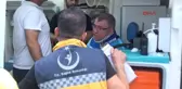 Denizli Refüje Çarpan Otomobil Devrildi: 4 Yaralı