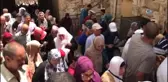 Mescidi Aksa'da Cuma Coşkusu- Yüz Binlerce Müslüman Ramazan Ayında Kudüs'teki Kutsal Mabet Mescid-i...