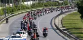 Jandarma ve Gönüllü Motosikletlilerden Muhteşem Kortej