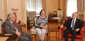 Kılıçdaroğlu Hüsamettin Cindoruk'u Ziyaret Etti