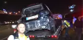Bahçelievler Basın Express Yolunda Kaza : 4 Yaralı
