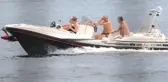 Fatih Terim ve Ailesi, Bodrum'da Sürat Teknesiyle Geziyor
