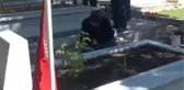 Sivas'ta Şehitlikte Hüzünlü Bayram