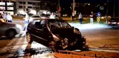 Halk Otobüsü Ile Otomobil Çarpıştı: 7 Yaralı