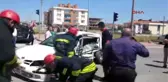 Konya'da Iki Otomobil Çarpıştı: 1'i Ağır 8 Yaralı