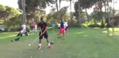 Tenisçiler Golf Oynadı