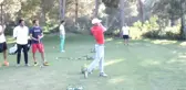Ünlü Raketler Golf Oynadı