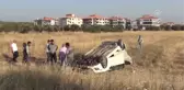 Ayvalık'ta Otomobil Devrildi: 4 Yaralı
