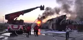Adana'da Izolasyon Malzemesi Deposunda Yangın