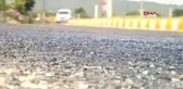 Denizli Aşırı Sıcaklardan Asfalt Eridi