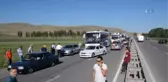 Beton Mikserinin Devrilmesi Sonucu Kapanan Yolda Polisin Ambulans Seferberliği
