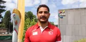 Taha Akgül, Olimpiyat Meşalesini Teslim Aldı