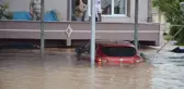 Dere Yatağı Taştı, Beldeye Ulaşım Kapandı
