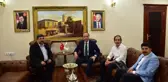 Gazeteciler Vali Erin'i Tebrik Etti