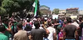 Suriye'de Türkiye'ye Destek Gösterisi