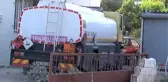 Antalya'da Akaryakıt Tankeri Eve Daldı