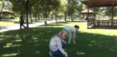 Suriyelilerden Park Temizliği