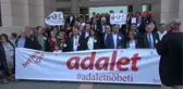 Adalet Sarayında Avukatların 15'inci Adalet Nöbeti