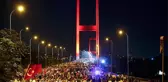 15 Temmuz Şehitler Köprüsü'nün Kapanış Saati Değişti