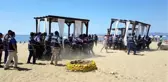 Dünyaca Ünlü Sarımsaklı Plajı'nda Şezlong Operasyonu