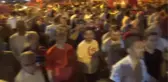 Mardin Derik'te Dev Türk Bayrağıyla 15 Temmuz Yürüyüşü Düzenlendi
