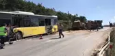 Eyüp'te Hafriyat Kamyonuyla Iett Otobüsü Çarpıştı: 12 Yaralı