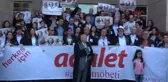 Avukatlardan Adliye Sarayında 16. 'Adalet Nöbeti'