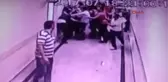 Gaziantep - Acil Serviste Güvenlik Görevlisine Saldırı Kamerada