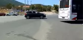 Izmir Yenifoça'da Kavşak Eylemi