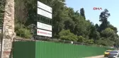 Bebek Aşiyan Parkı Kapatıldı, Ağaçlar Işaretlendi