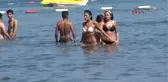 Bodrum Panik Geçti Bodrum'da Plajlar Tekrar Doldu