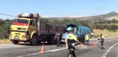 Uşak'ta Trafik Kazası : 1 Ölü, 1 Yaralı
