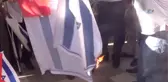 Akçakale'de Stk'lar İsrail Bayrağını Yaktı