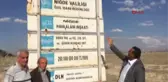 Niğde 22 Yıl Önce Temeli Atılan Havaalanına Şehit Ömer Halisdemir Yazılı Tabela Koydular
