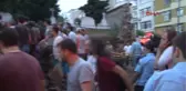 Kurtuluş'ta Latin Katolik Kabristanı'nın Duvarı Çöktü, 3 Yaralı