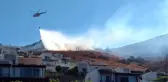 Bodrum'da Makilik Alandaki Yangın, Yerleşim Yerlerini Tehdit Etti