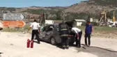 Otomobil ile Kamyon Çarpıştı: 3 Yaralı
