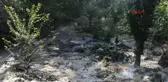 Antalya Korkuteli'de Şiddetli Yağış Sele Neden Oldu
