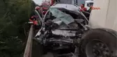 Kocaeli Hafif Ticari Araç Emniyet Şeridinde Duran Tankere Çarptı: 4 Ölü, 1 Yaralı