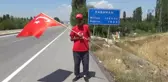 Rüyasında Gördüğü Şehit Ömer Halisdemir İçin Üçüncü Kez Yollara Düştü