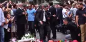 İspanya Kralı 6. Felipe ve Eşi Kraliçe Letizia, La Rambla Caddesine Geldi