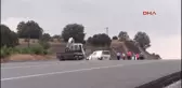 Konya Yola Düşen Lastik Kazaya Neden Oldu; 1 Ölü, 3 Yaralı