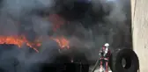 Mersin Hurdacılar Sitesinde Korkutan Yangın
