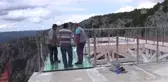 Cam Seyir Terasının Yapımında 450 Metrede Zorlu Mesai
