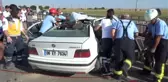 Otomobil Köprü Korkuluklarına Çarptı: 1 Ölü, 1 Yaralı