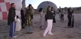 Dünya Barışı İçin Gökyüzünde İlahi Okudular