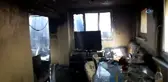 Burhaniye'de Ev Yandı, Mahsur Kalan Çocukları Köylüler Kurtardı