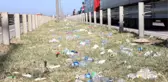 Avrupa'ya Dönen Türkler'in Bıraktığı Çöpler Toplandı