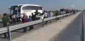 Tır Yolcu Otobüsüne Çarptı: 6 Yaralı